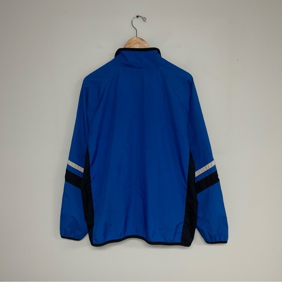 New Balance Vintage Windbreaker  Men’s Size Medium Blue Black Lightweight Jacket - Picture 5 of 6